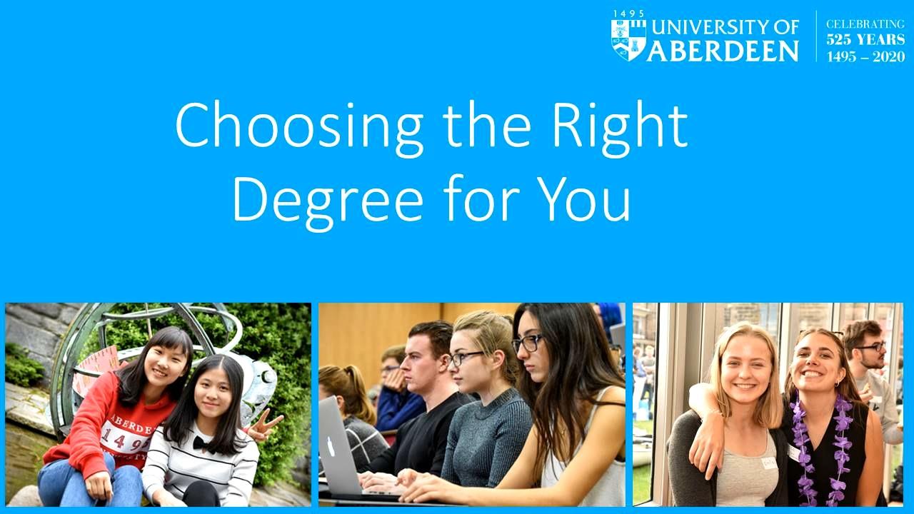 Choosing the Right Degree for You