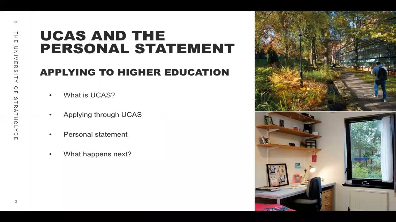 UCAS & the Personal Statement