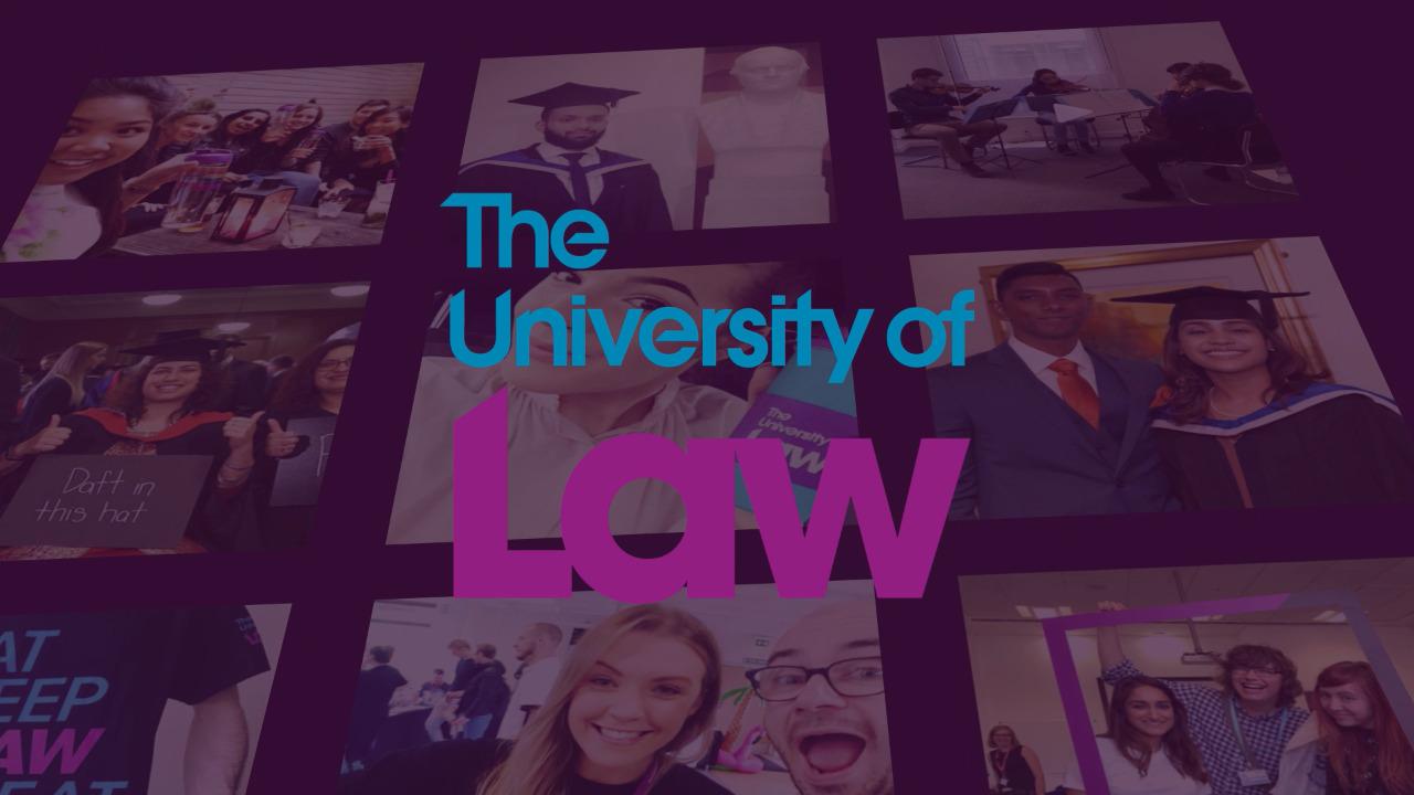 Introduction to The University of Law