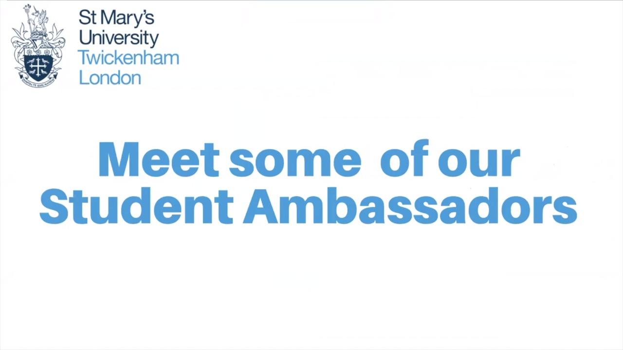 Meet our Student Ambassadors