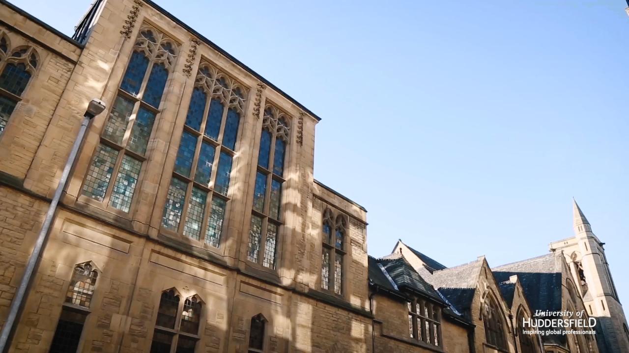 Why I chose The University of Huddersfield