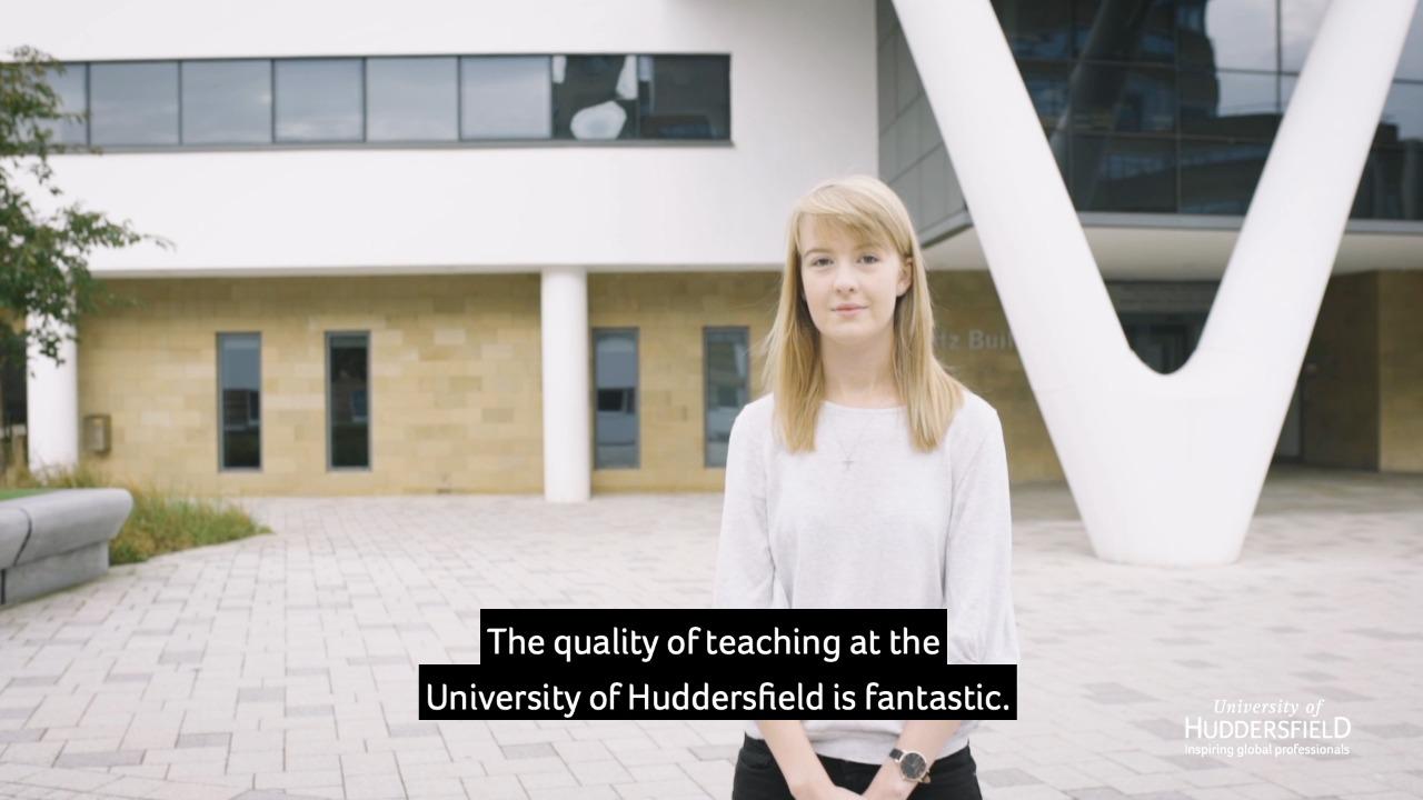 Teaching excellence at The University of Huddersfield