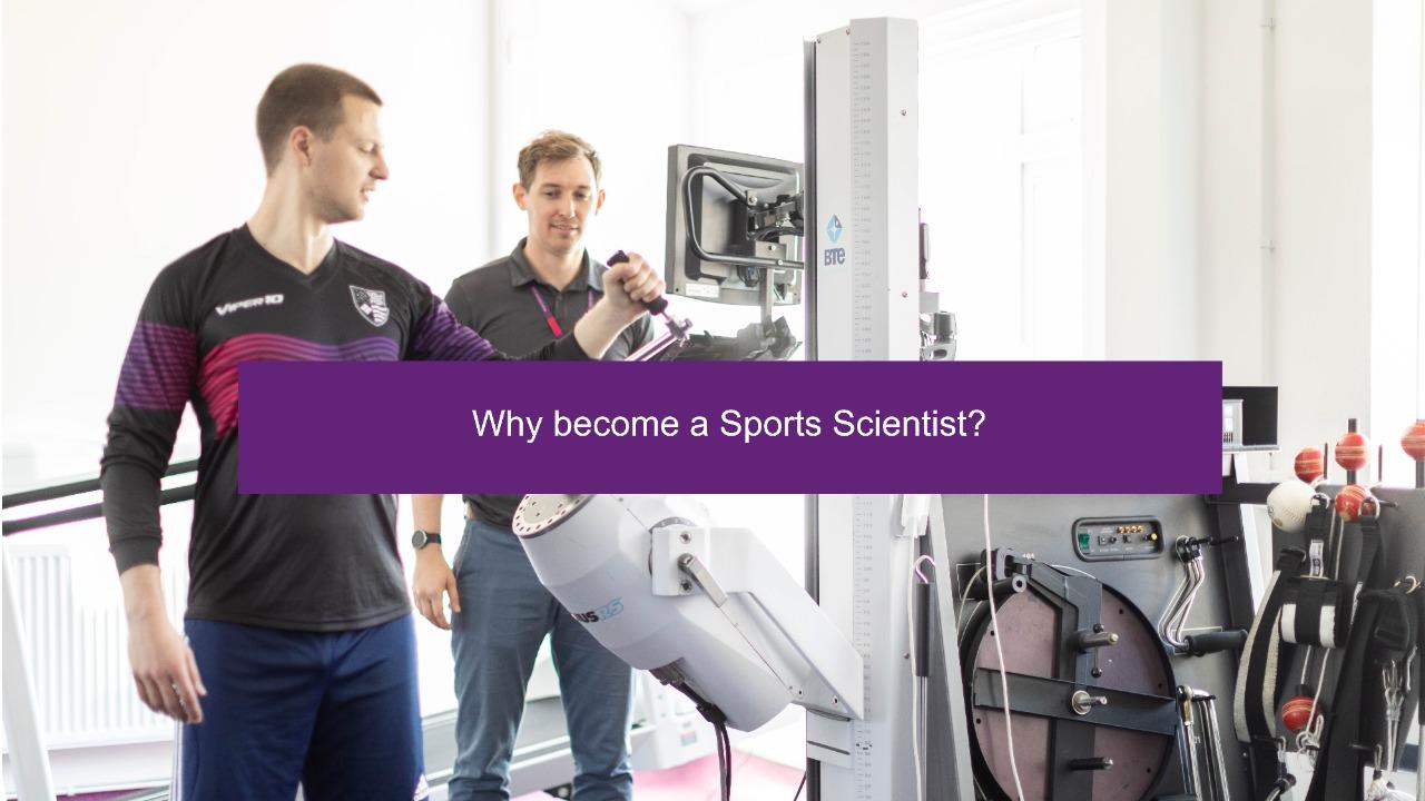 Why Become a Sports Scientist?